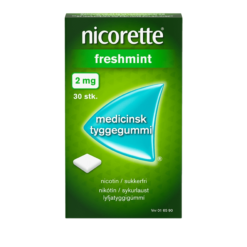 Nicorette Gum pack