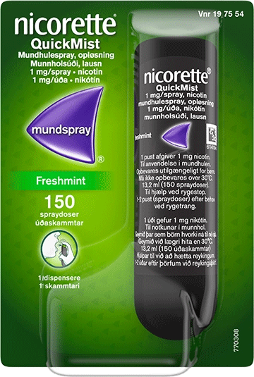 Nicorette® QuickMist Mundspray